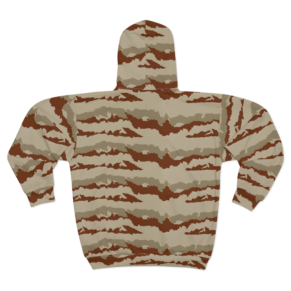 French Daguet Camo Unisex Zip Hoodie