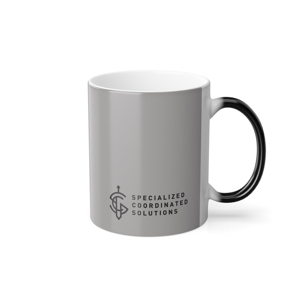 SCS Color Morphing Mug – Heat-Activated Reveal Magic (11 oz) by Equippage.com