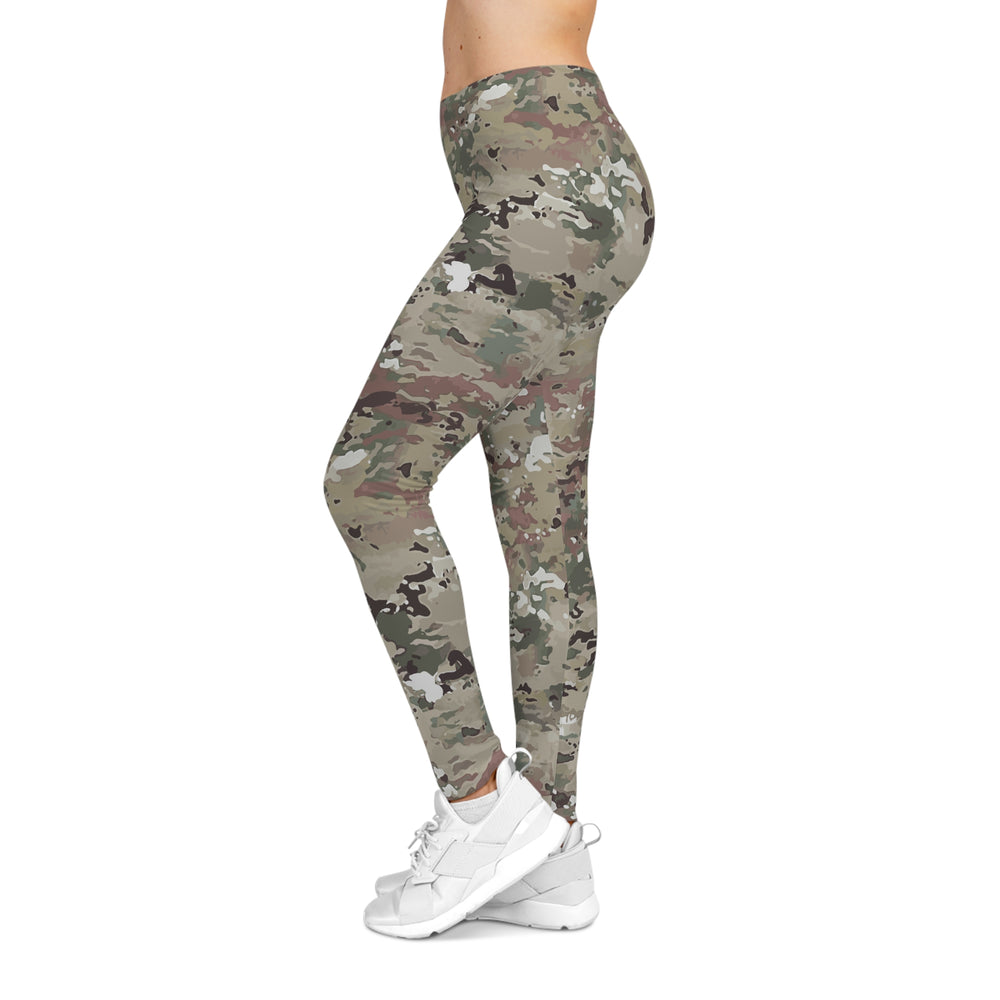 Scorpion Camouflage Women's Casual Leggings By Equippage.com