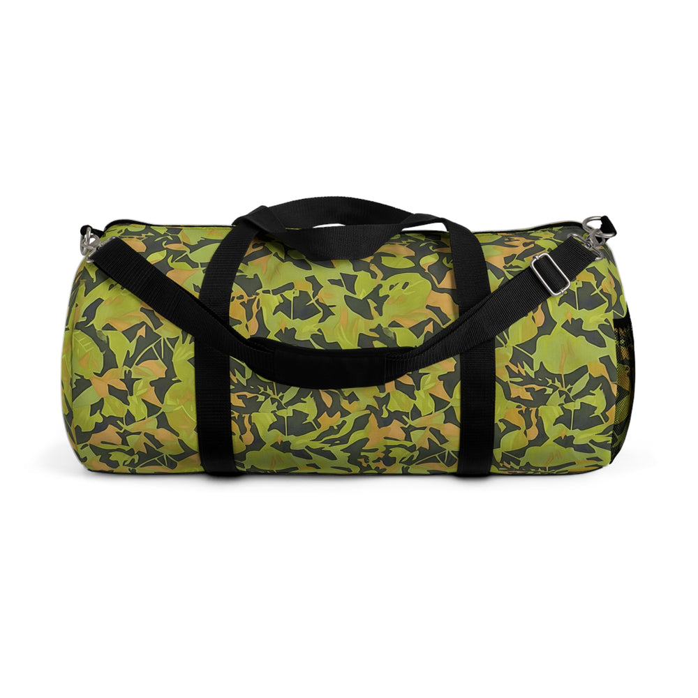 Cuban Elm Leaf Camo Travel Duffel Bag