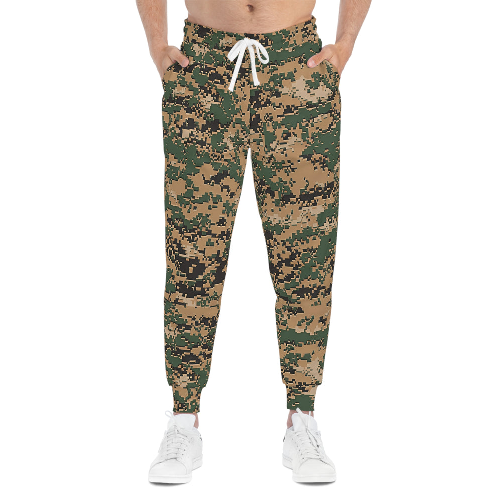 Marina Trans Jungle Unisex Camo Athletic Joggers