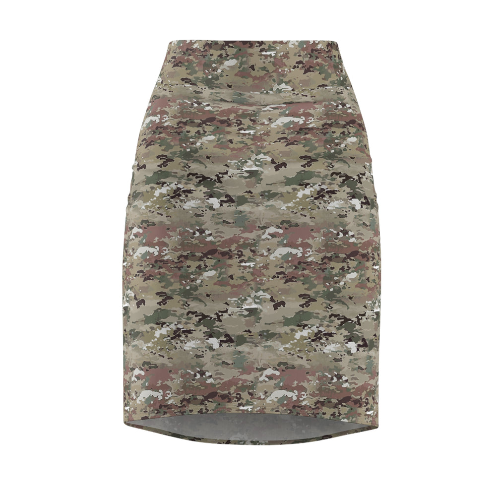 Scorpion Camouflage Women's Pencil Skirt By Equippage.com