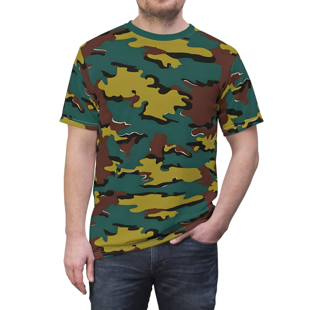 Belgian M1999 Jigsaw Camo Unisex Cut & Sew Tee