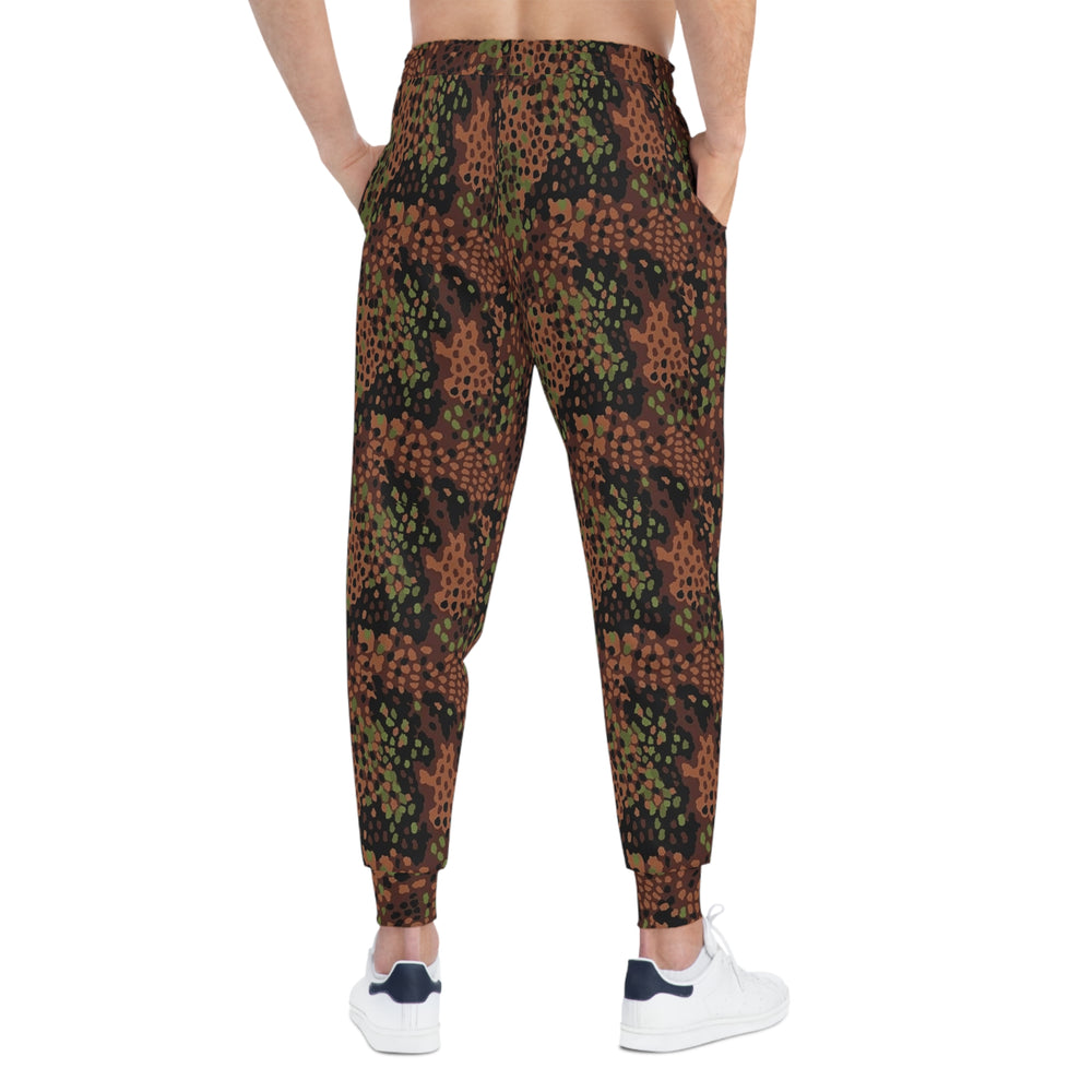 German Erbsenmuster Camo Unisex Athletic Joggers