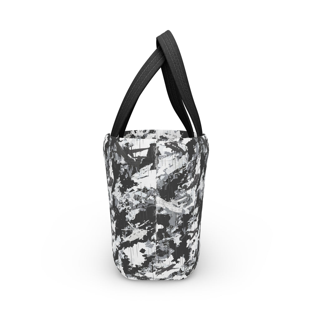 PRESS Camo Lunch Bag — Insulated Cooler Tote for Work & School and Organization