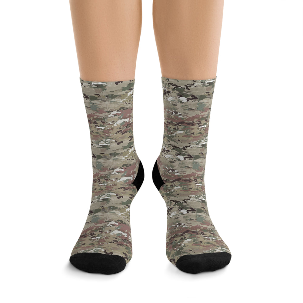 Scorpion Camouflage Recycled Poly Socks  By Equippage.com