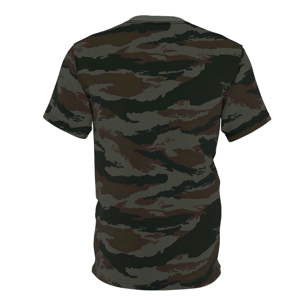 Cuban Grey Lizard Camo Unisex Cut & Sew Tee