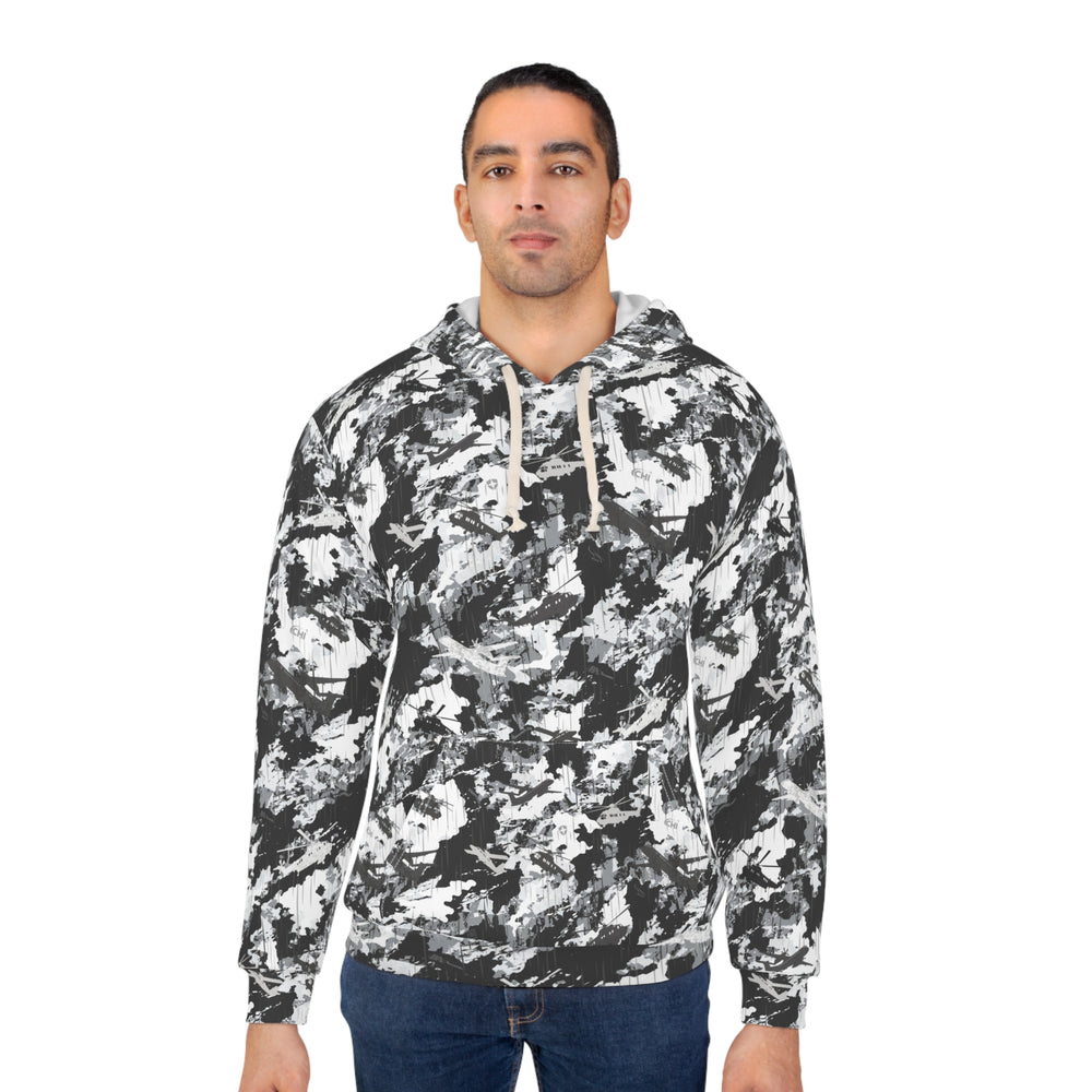 PRESS Camo Pullover Hoodie — Pull-over Hooded Sweatshirt with drawstring by Equippage.com