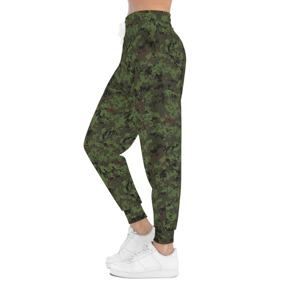 Estonian ESTDCU-M06 Woodland Camo Unisex Athletic Joggers