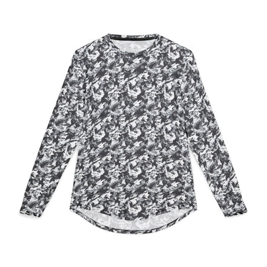 Men’s UV Long-Sleeve Shirt — Grey Marble Camo Sun Protection - Equippage.com