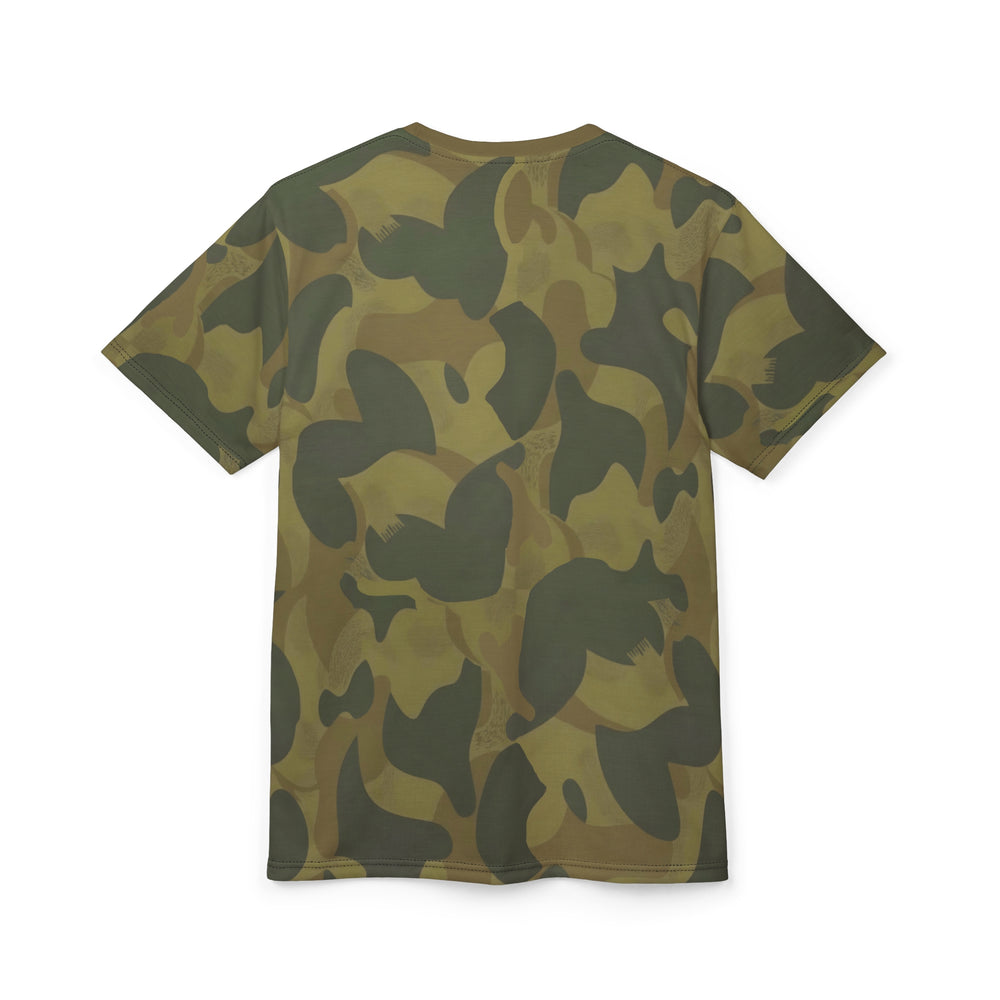 Belgian Moon and Balls Camo Unisex Cut & Sew Tee