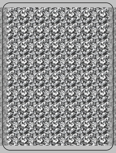 PRESS Camo Pixel Fleece Blanket — Cozy PRESS Camouflage Pattern for warmth and concealment - Equippage.com