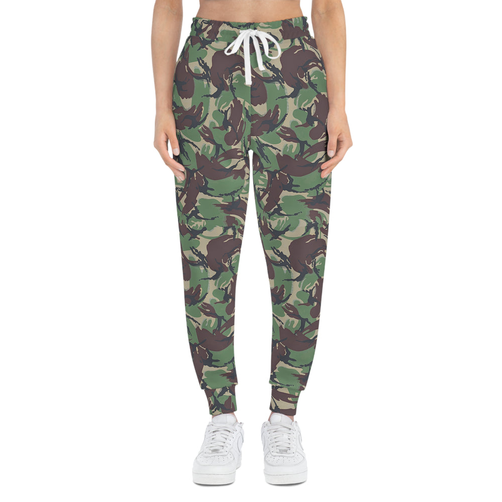 Portuguese Padrão Floresta Camo Camo Unisex Athletic Joggers
