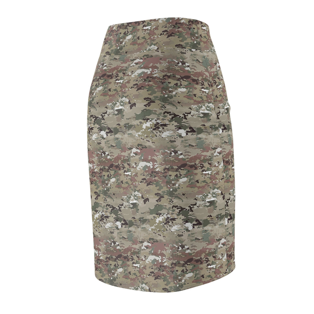 Scorpion Camouflage Women's Pencil Skirt By Equippage.com