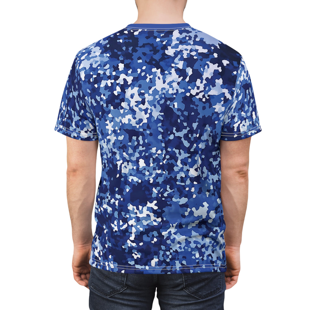 Belgian M19 NFP-Navy Camo Unisex Cut & Sew Tee