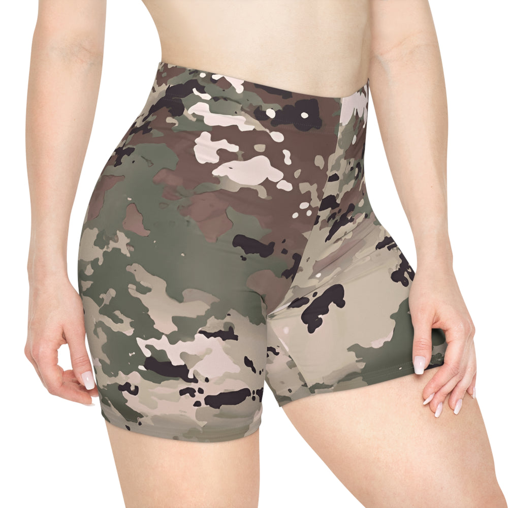 Scorpion W2 OCP Camo Women's Biker Shorts