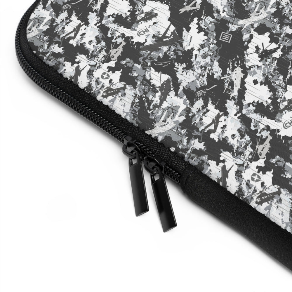 Grey Camo Laptop Sleeve — Protective Neoprene Case for Laptops & Tablets - Equippage.com