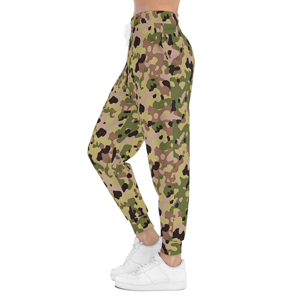 Portuguese M18 Padrão Multi-Terreno Camo Unisex Athletic Joggers