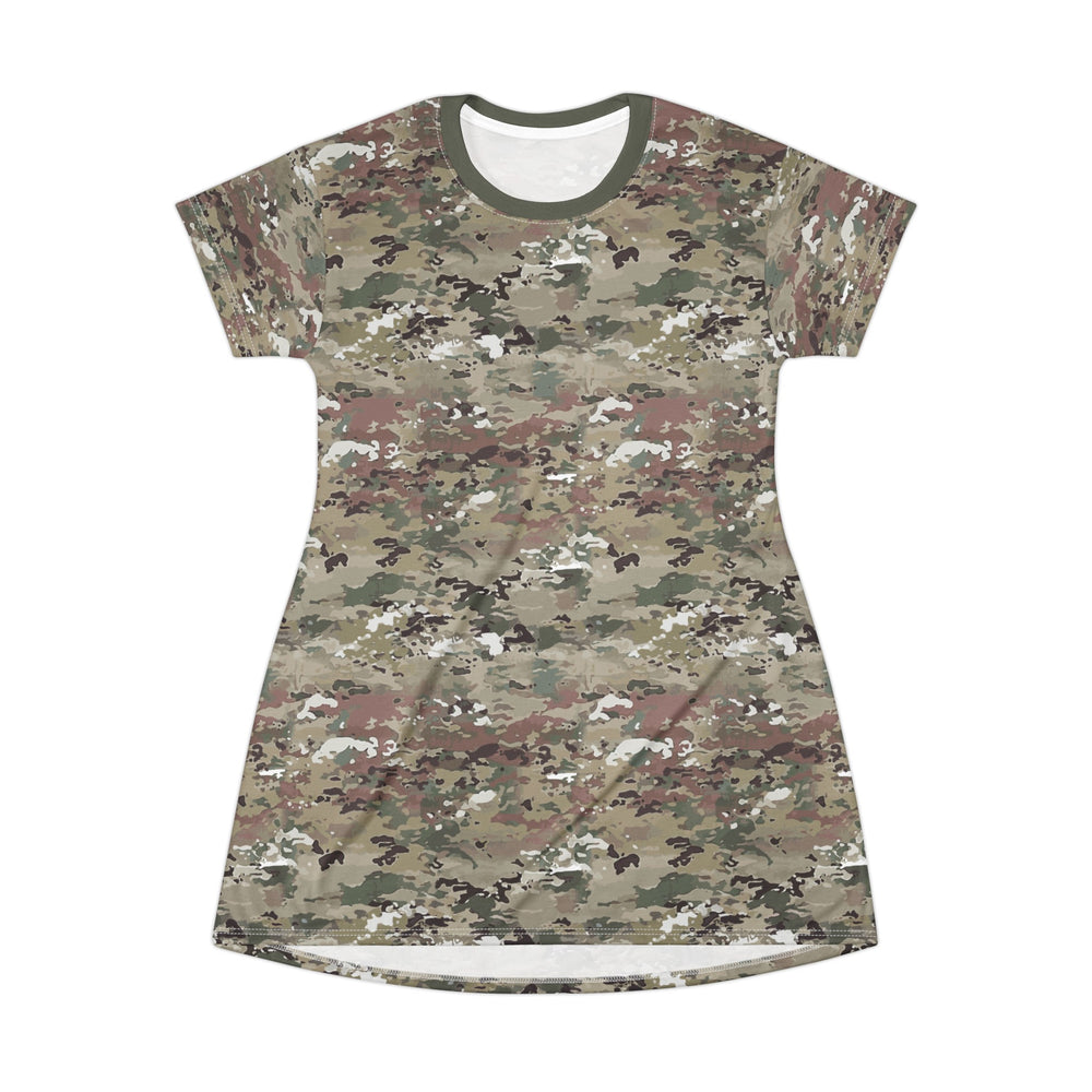 Scorpion Camouflage T-Shirt Dress By Equippage.com