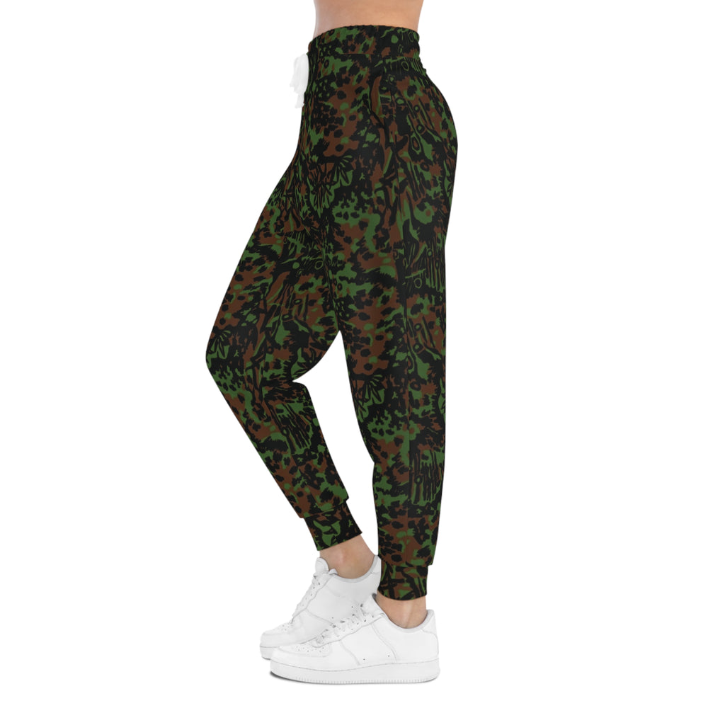 German Palmenmuster Camo Unisex Athletic Joggers