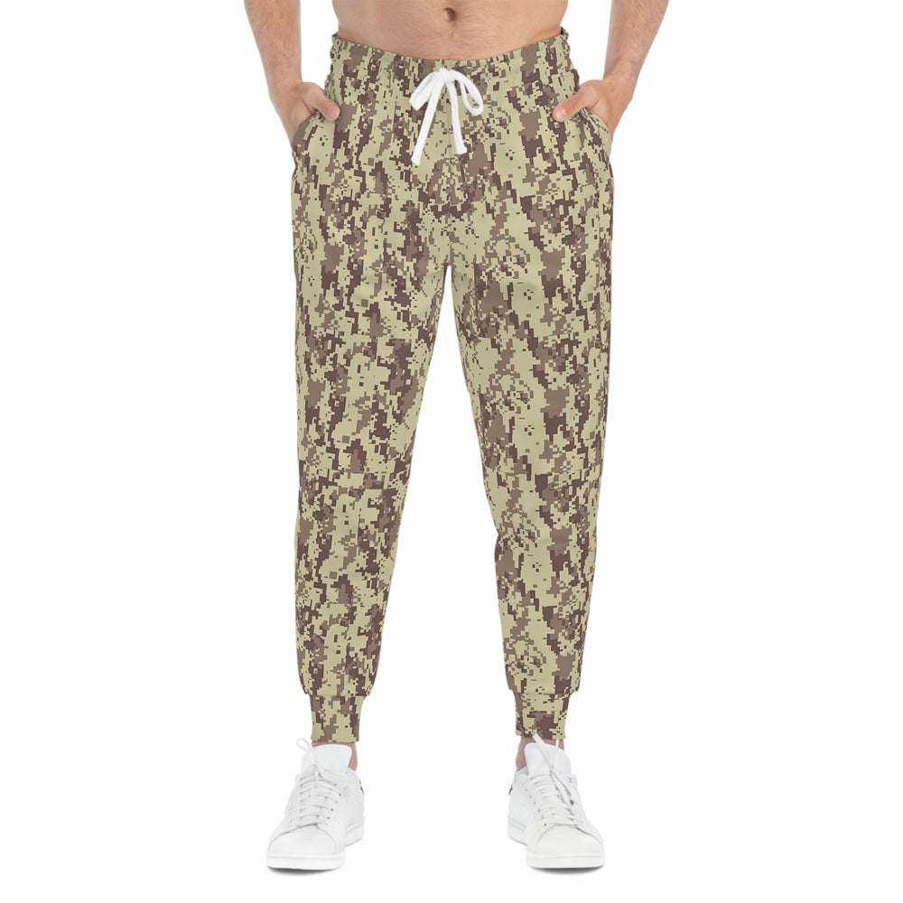 Estonian ESTDCU-M06 Woodland Camo Unisex Athletic Joggers