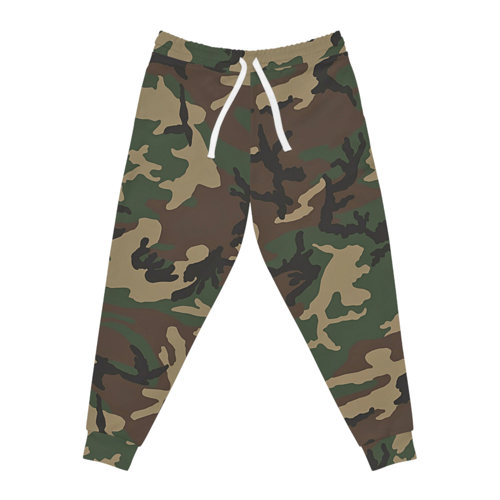 US M81 Woodland Camo Unisex Athletic Joggers