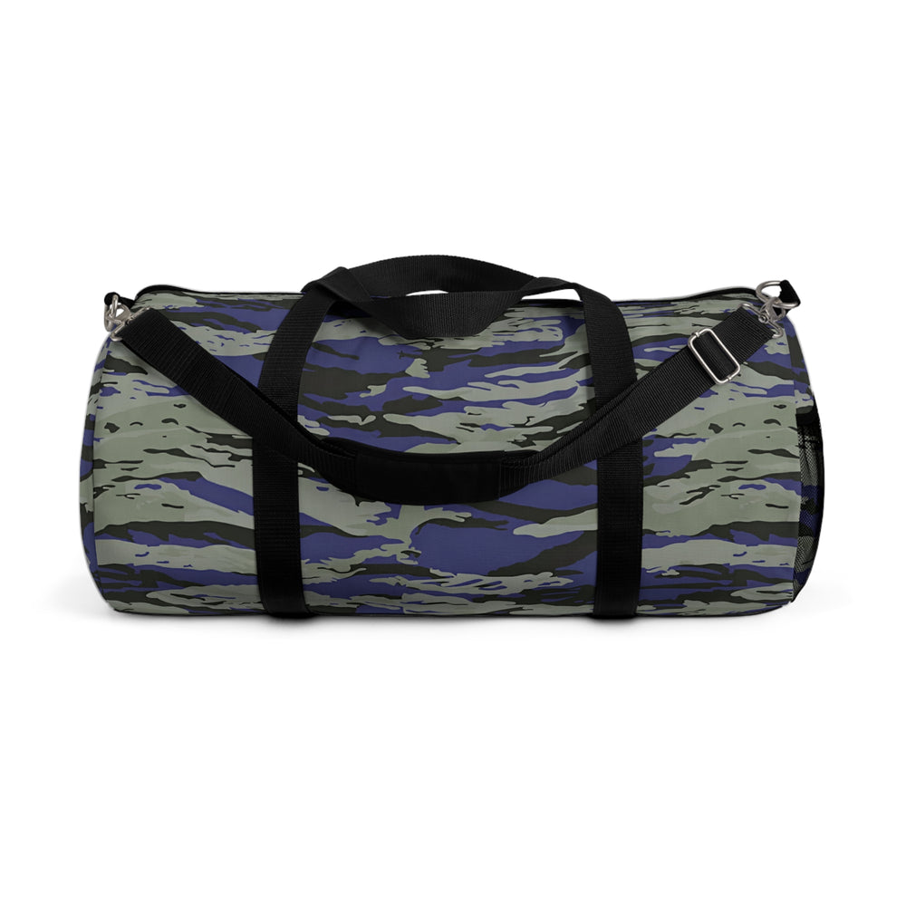 Greek Blue Lizard Camo Travel Duffel Bag