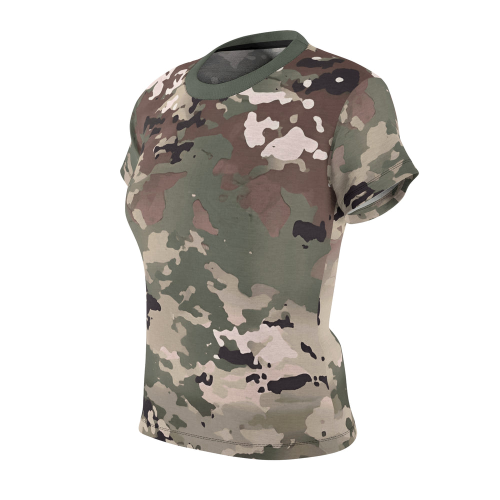 Equippage Women's Scorpion Camo Short Sleeve Shirt