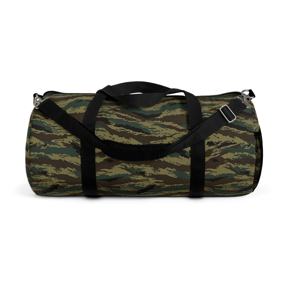 Russian Tiger Stripe Camo Travel Duffel Bag
