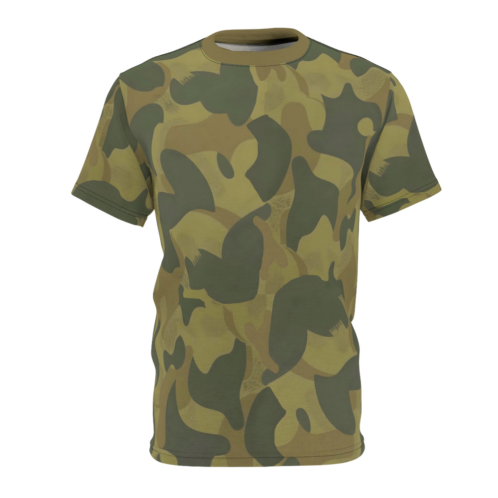 Belgian Moon and Balls Camo Unisex Cut & Sew Tee