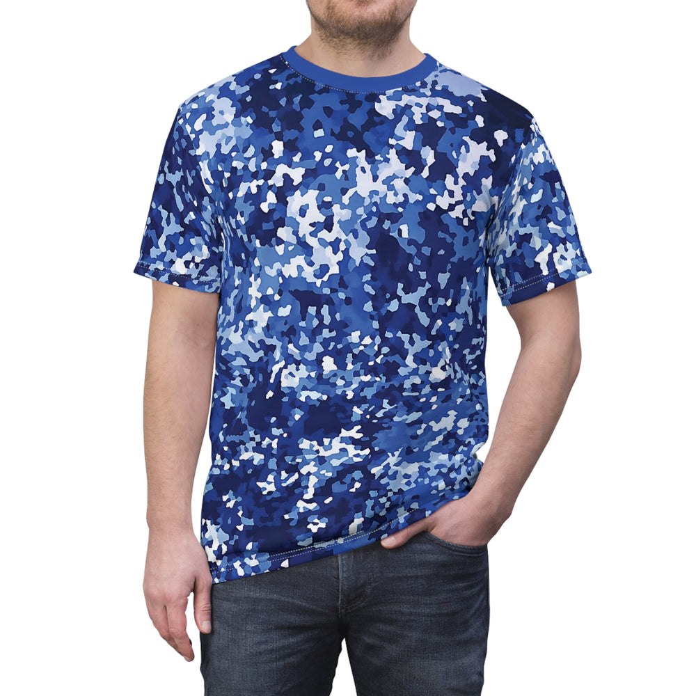 Belgian M19 NFP-Navy Camo Unisex Cut & Sew Tee