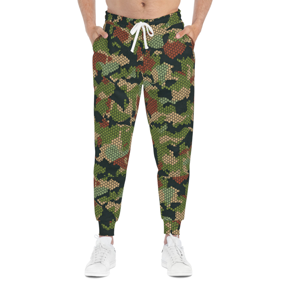 Columbian Chameleon Bicentennial Camo Unisex Athletic Joggers