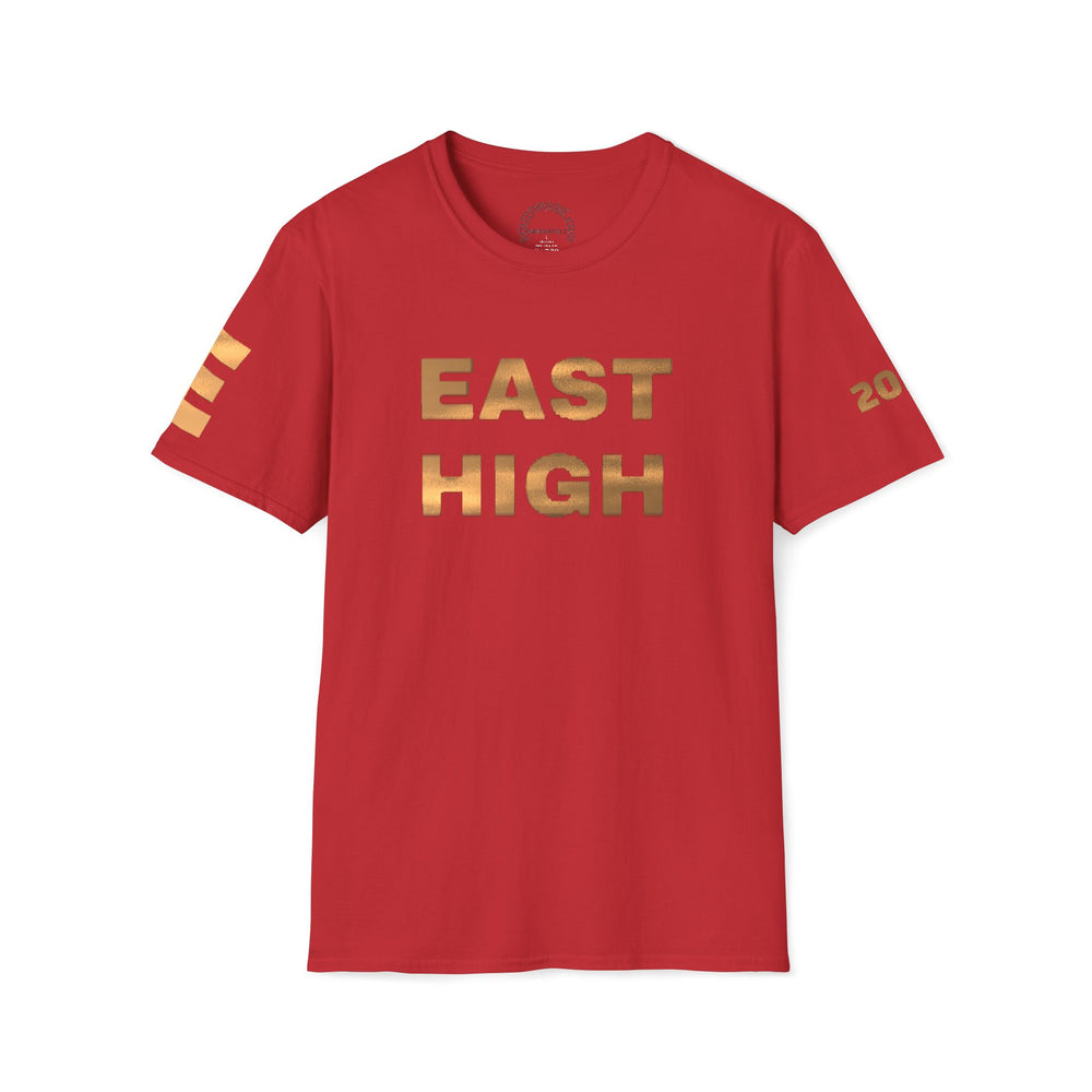 East High Leopards 2027 Foil Graphic T-Shirt by Equippage.com
