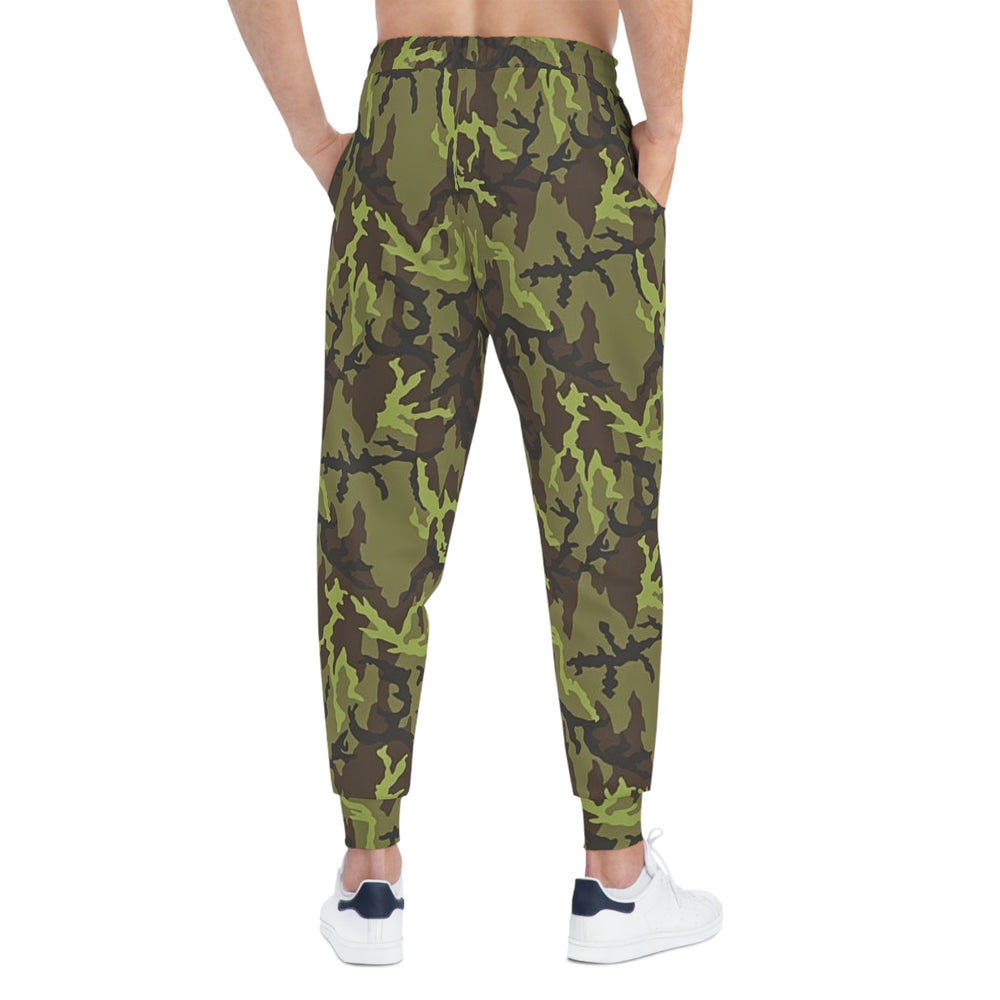 Czech Vz. 95 Leaf Woodland Camo Unisex Athletic Joggers
