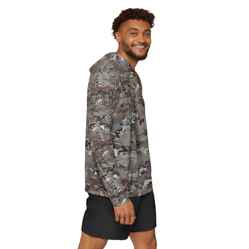 Scorpion Camouflage Men's Sports Warmup Hoodie  By Equippage.com