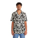 Black & White Abstract Camo Hawaiian Shirt - Equippage.com