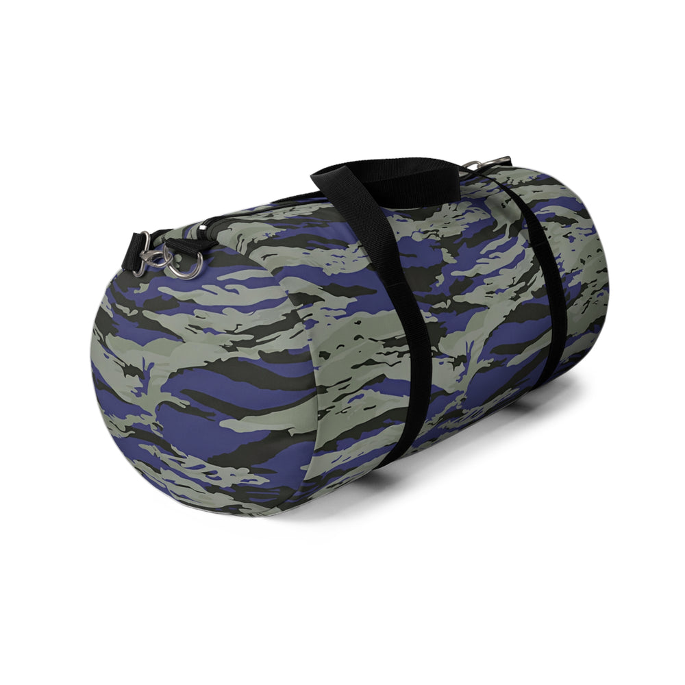 Greek Blue Lizard Camo Travel Duffel Bag