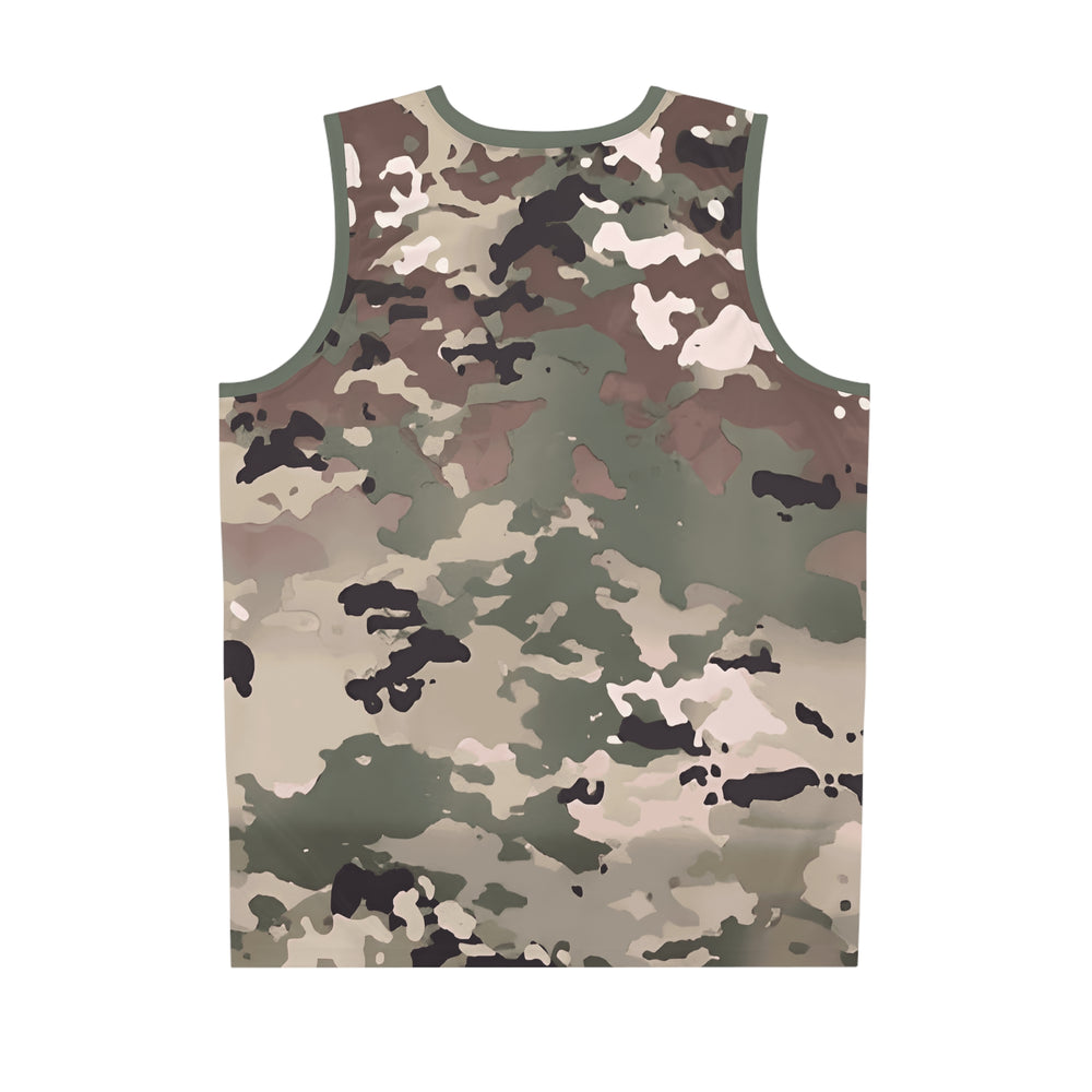 Equippage Scorpion W2 Camouflage Basketball Jersey