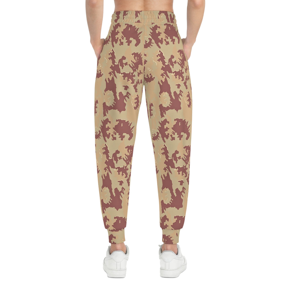 Lithuanian M05 Desert Camo Unisex Athletic Joggers