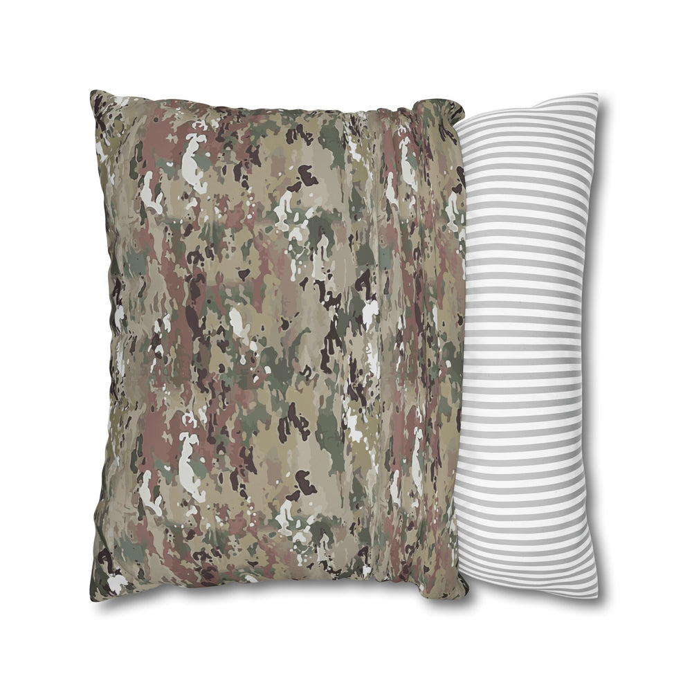 Scorpion Camouflage Square Poly Canvas Pillowcase By Equippage.com