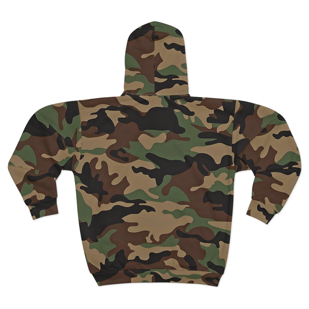 French CCE Camo Unisex Zip Hoodie