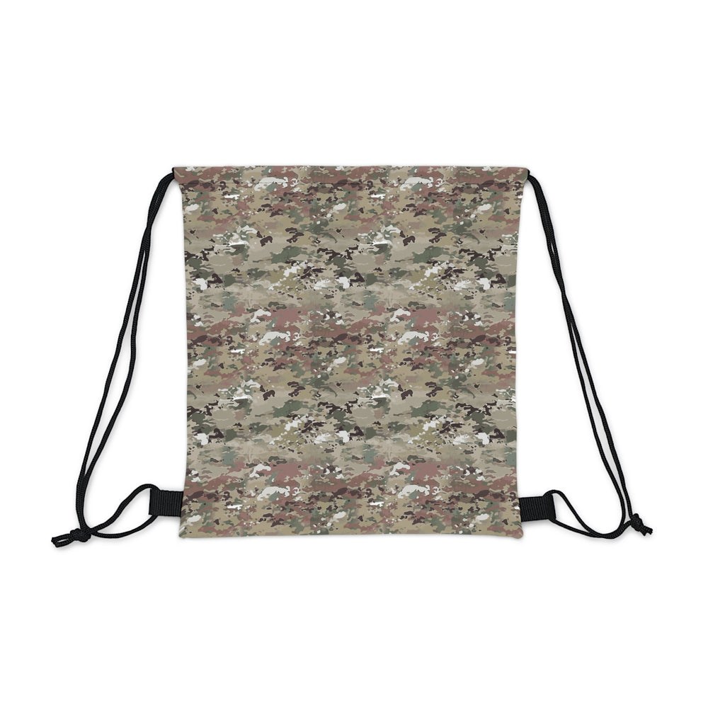 Scorpion Camouflage Outdoor Drawstring Bag By Equippage.com