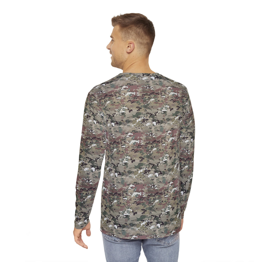 Scorpion Camouflage Men's Long Sleeve Shirt By Equippage.com