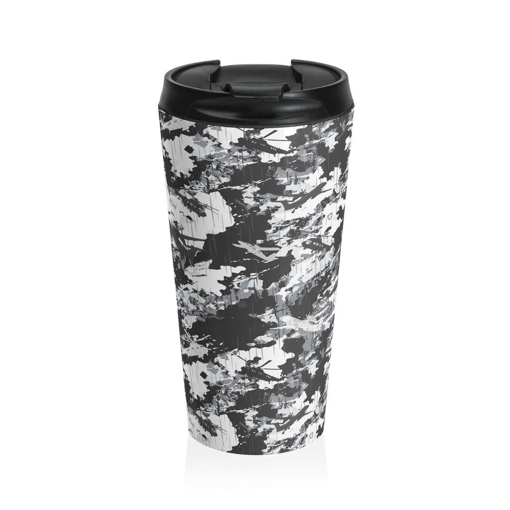 PRESS Camo Stainless Steel Travel Mug — Stainless Steel Insulated Tumbler