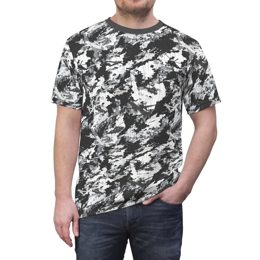PRESS Camo Tee — Casual Camouflage Aviation T-Shirt by Equippage.com