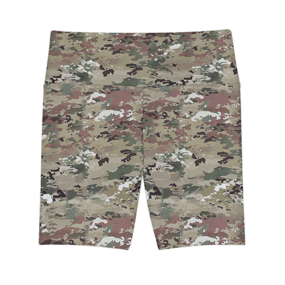 Scorpion Camouflage Women's Workout Shorts By Equippage.com