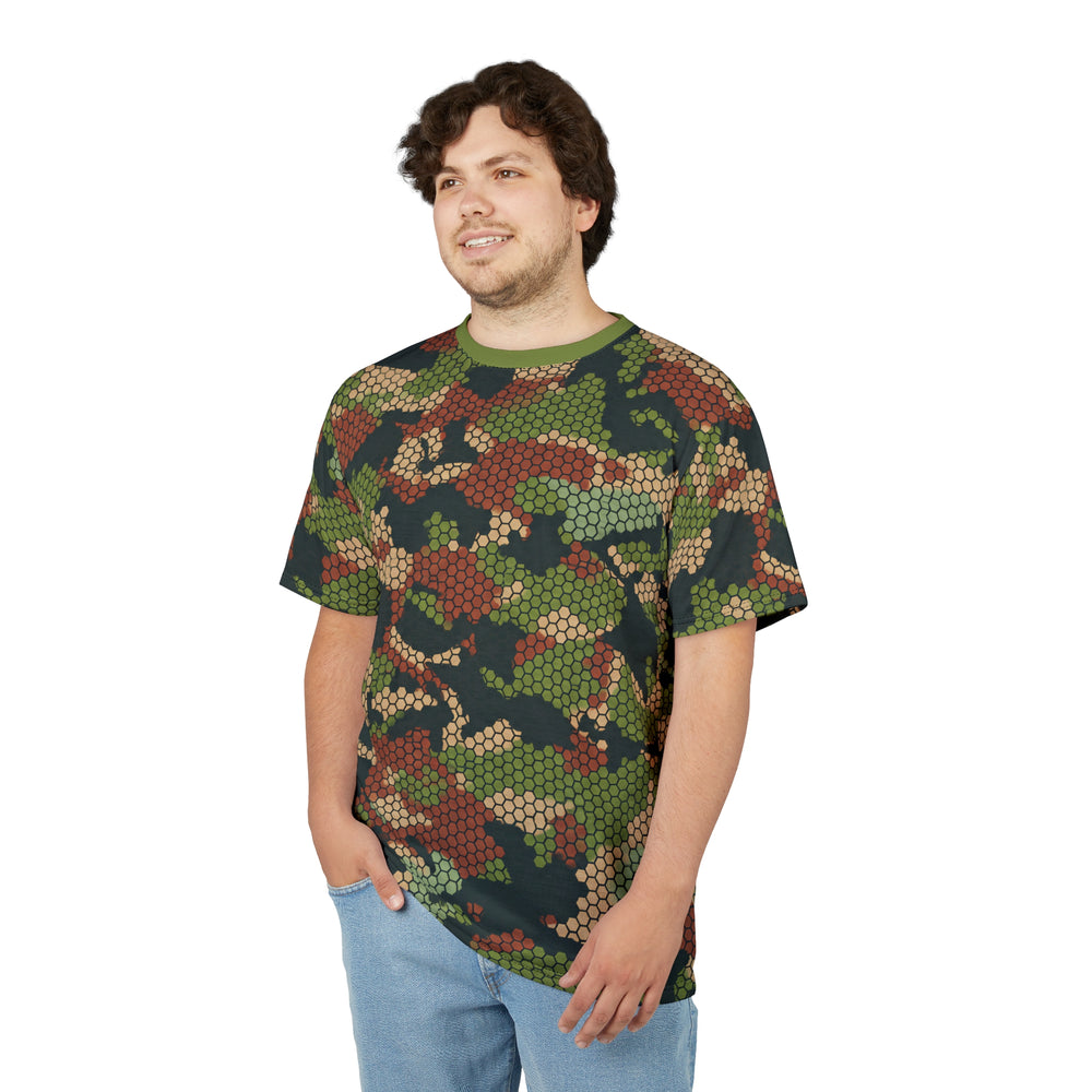 Colombian Chameleon Bicentennial Camo Unisex Cut & Sew Tee