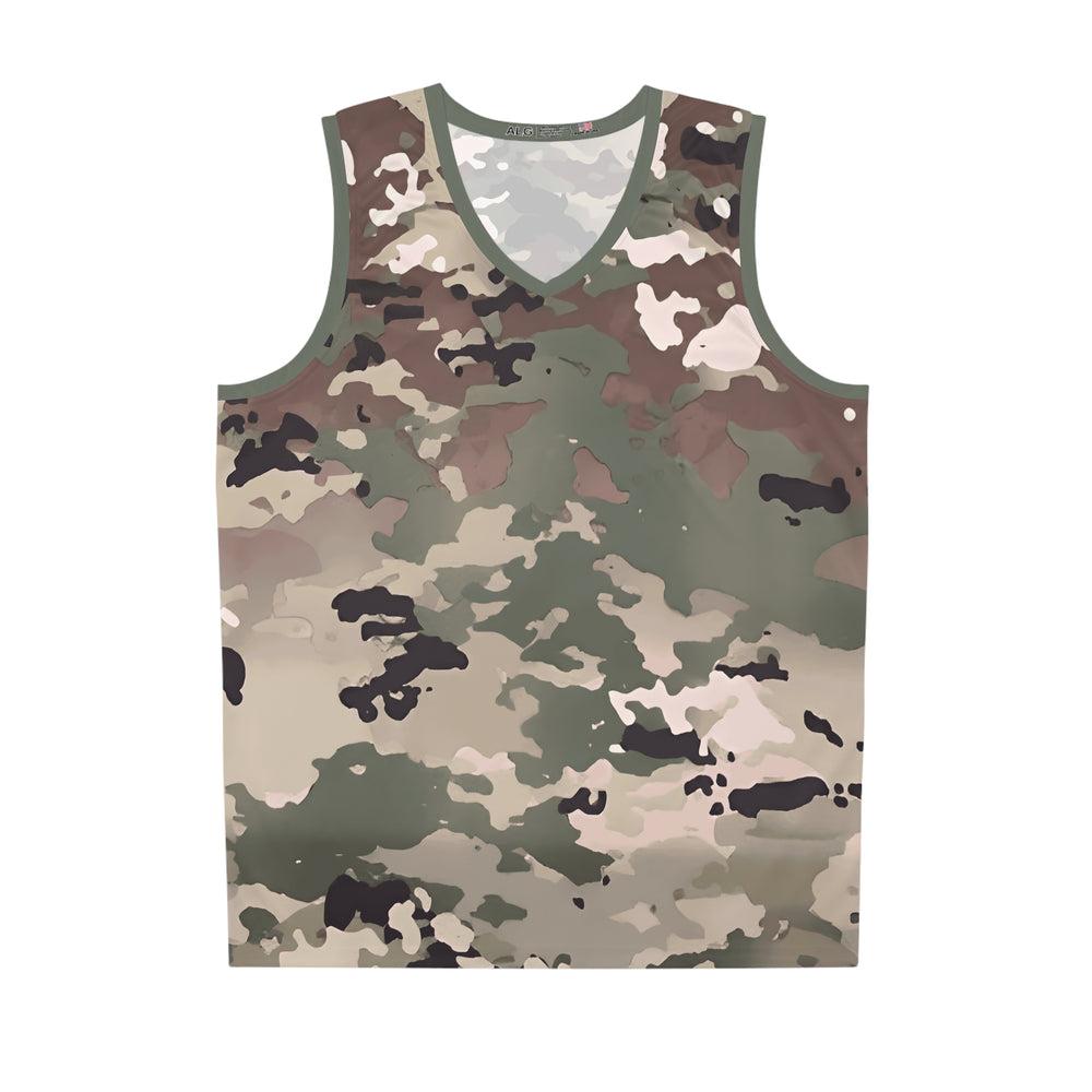 Equippage Scorpion W2 Camouflage Basketball Jersey