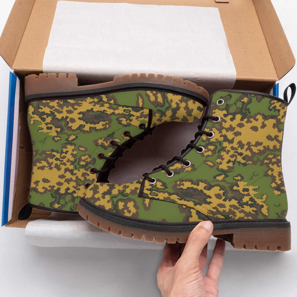 Russian Partizan Camo Men's Martin Short Boots