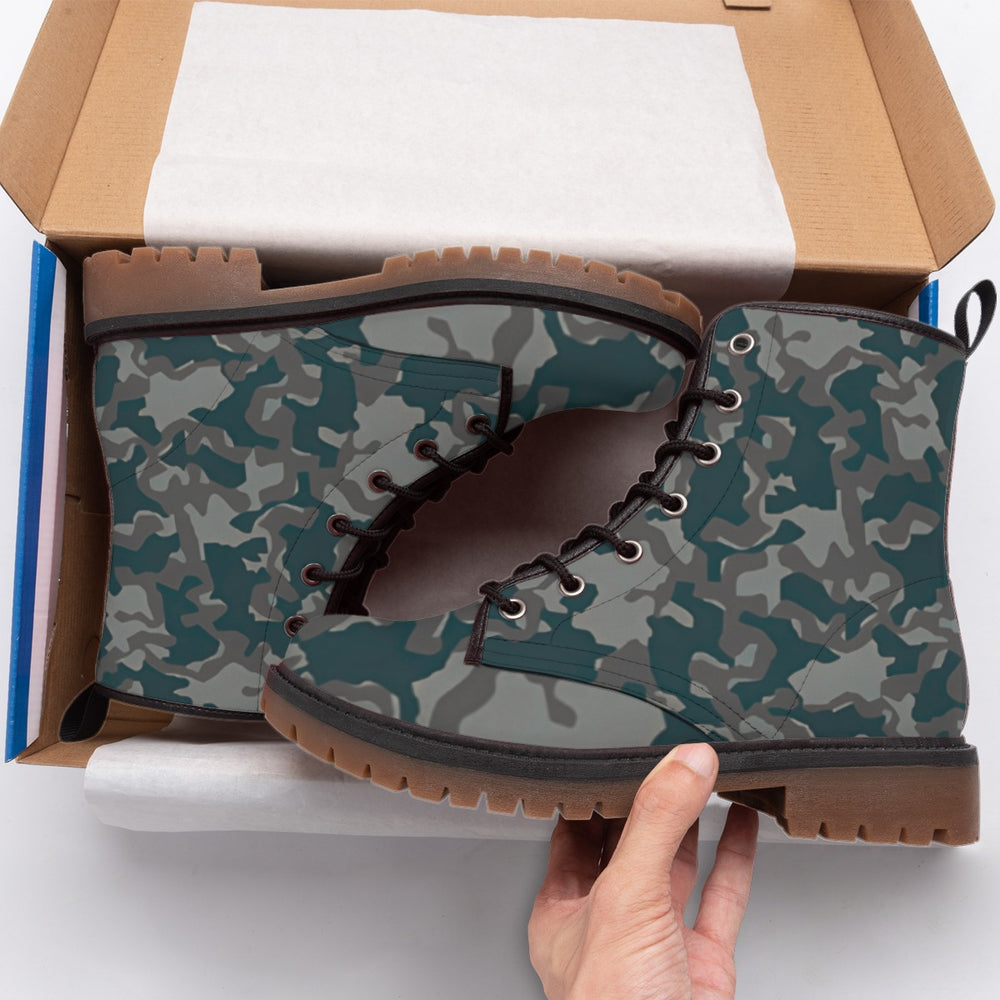 Ukrainian Dubok Camo Men's Martin Short Boots